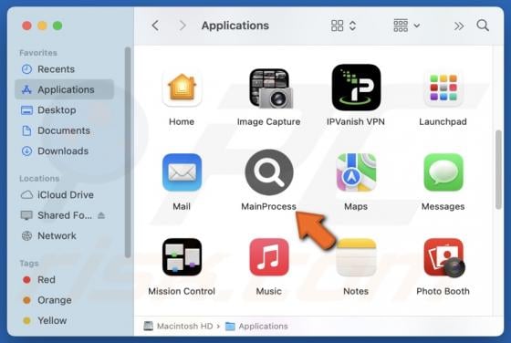 MainProcess Adware (Mac)