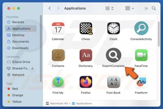 ExpertComplete Adware (Mac)