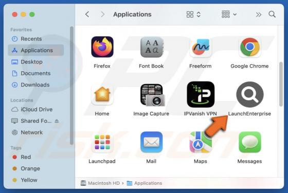 LaunchEnterprise Adware (Mac)