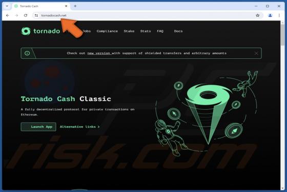 Tornado Cash Scam