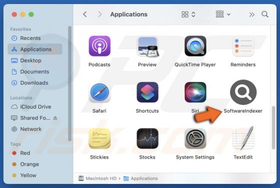 SoftwareIndexer Adware (Mac)