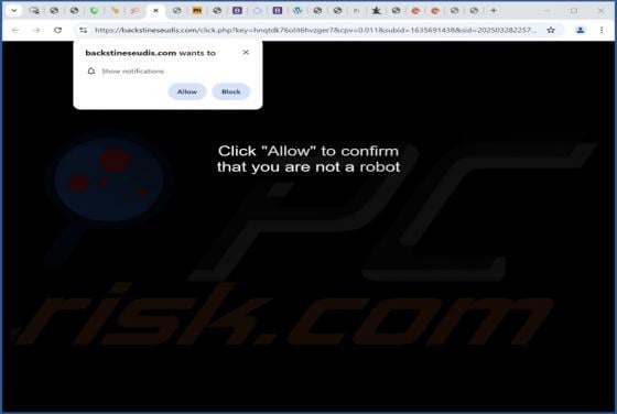 Backstineseudis.com Ads