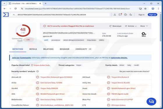 GRAPELOADER Malware