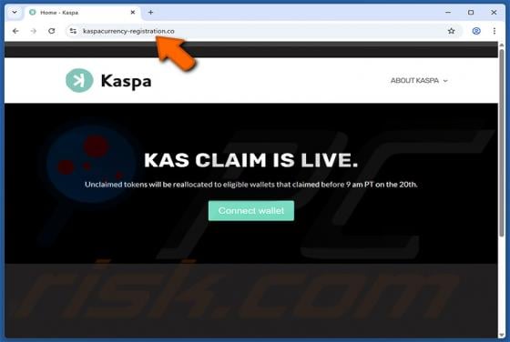 Claim Kaspa Scam