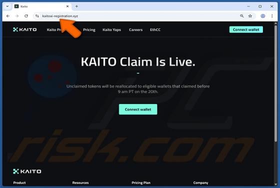 Claim KAITO Scam