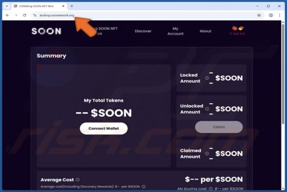 SOON NFT Mint Scam