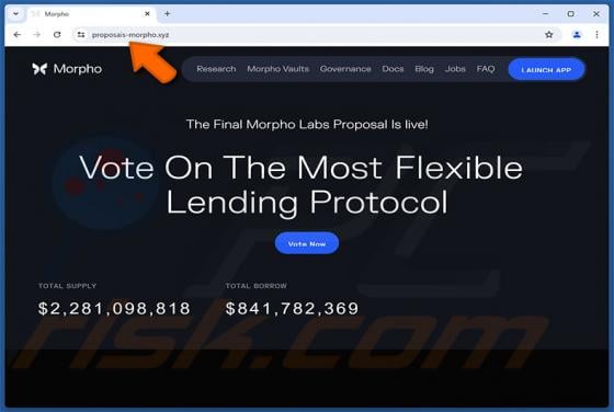 Morpho Voting Scam