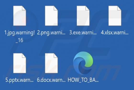 Warning Ransomware