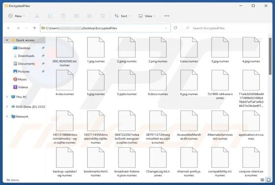 Numec Ransomware