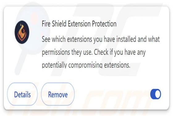 Fire Shield Extension Protection Unwanted Extension