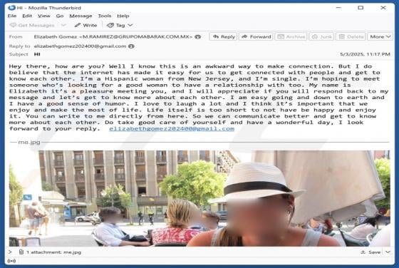 Looking For Relationship Email Scam