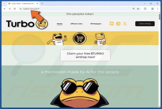 $TURBO Airdrop Scam