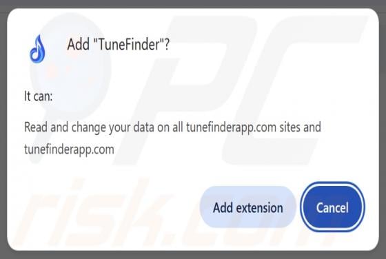 TuneFinder Adware