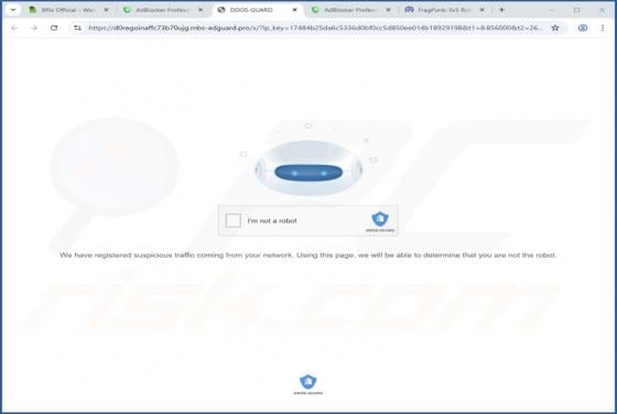 Mbs-adguard.pro Ads