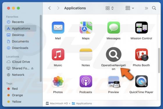 OperativeNavigation Adware (Mac)