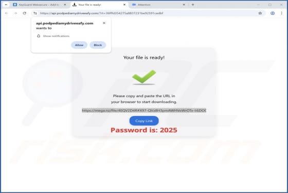 Podpediamydriveeafy.com Ads