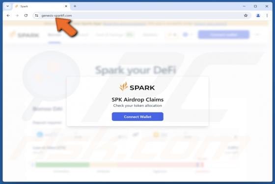 Spark Airdrop Scam