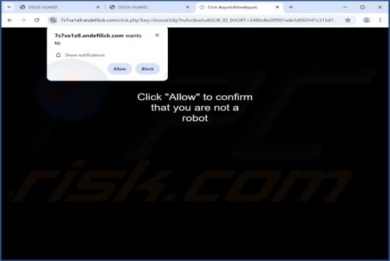Andefilick.com Ads