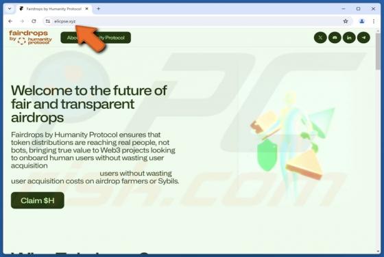 Humanity Protocol Airdrop Scam