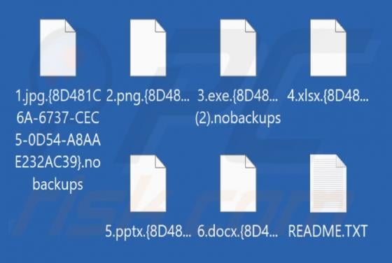 NoBackups Ransomware