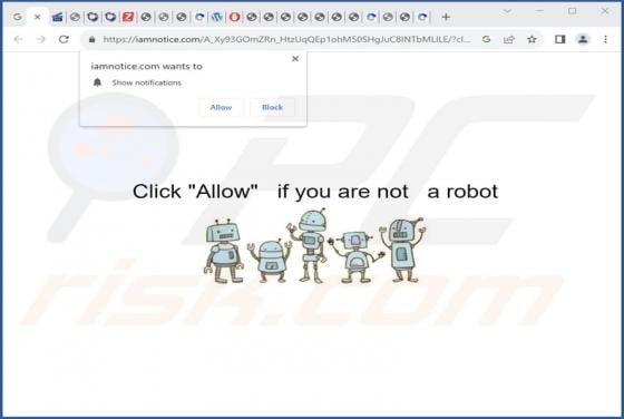 Iamnotice.com Ads