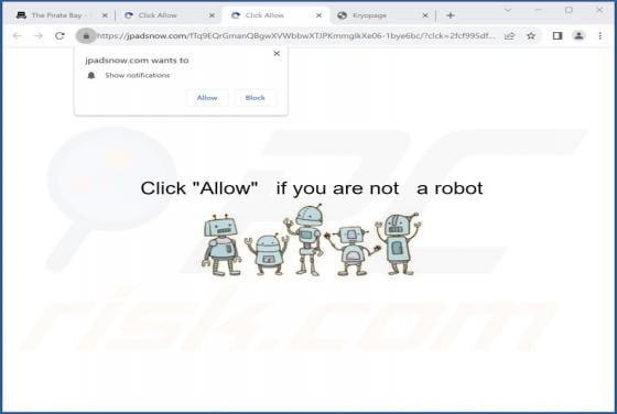 Jpadsnow.com Ads