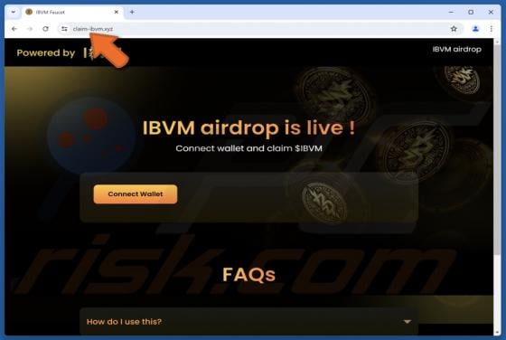 $IBVM Airdrop Scam