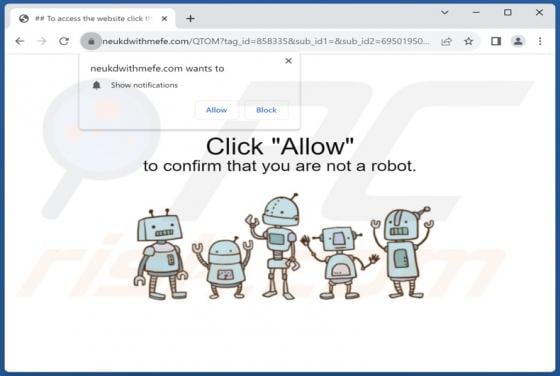 Neukdwithmefe.com Ads