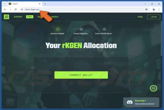 KGeN Allocation Scam