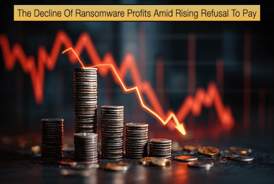 The Decline Of Ransomware Profits Amid Rising Refusal To Pay