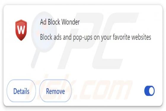 Ad Block Wonder Adware