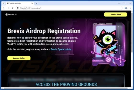 Brevis Token Airdrop Scam