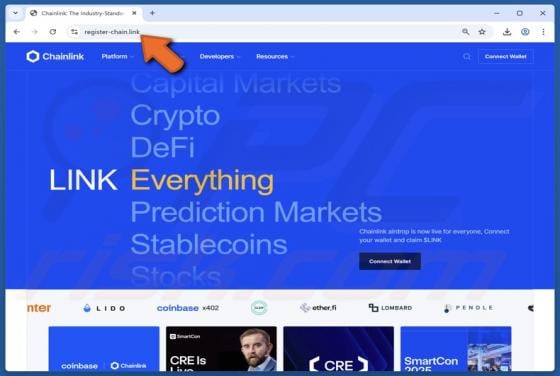 Chainlink Airdrop Scam