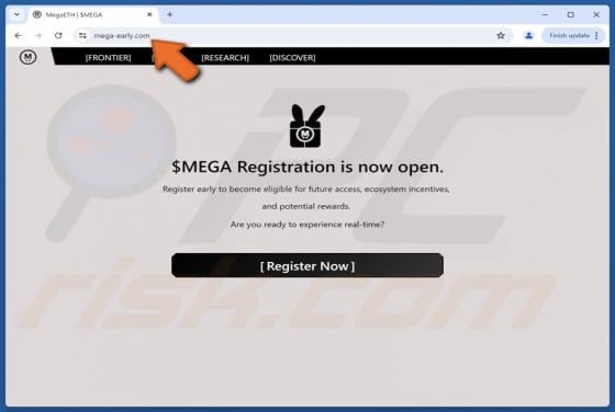 MegaETH Registration Scam