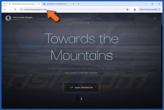 Nietzschean Penguin ($Penguin) Airdrop Scam