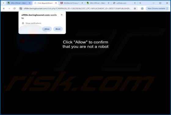 Beringlousnet.com Ads
