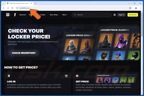 Fortnite Inventory Price Checker Scam