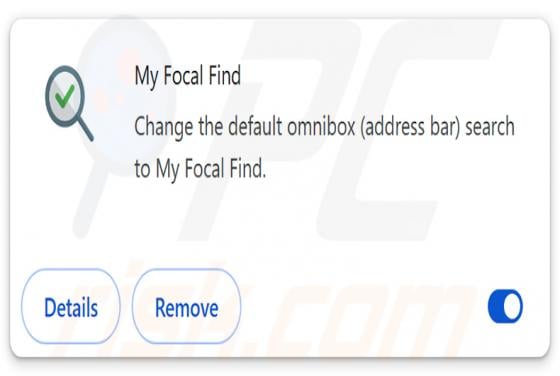 Myfocalfind.com Redirect