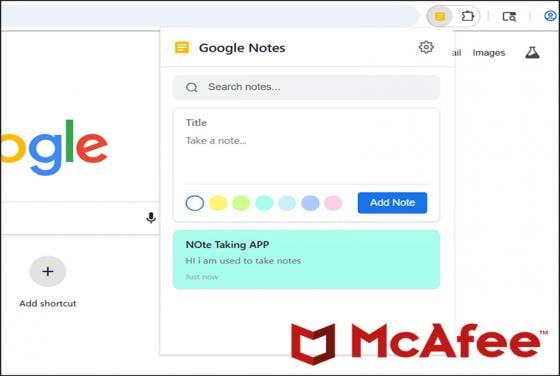 Google Notes Crypto Clipper