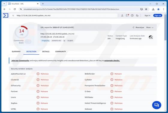msaRAT Malware