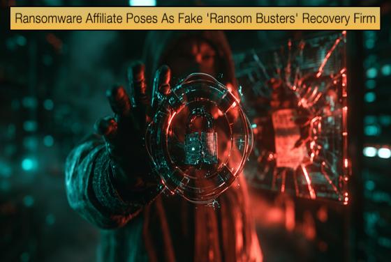 Ransomware Affiliate Poses As Fake \'Ransom Busters\' Recovery Firm