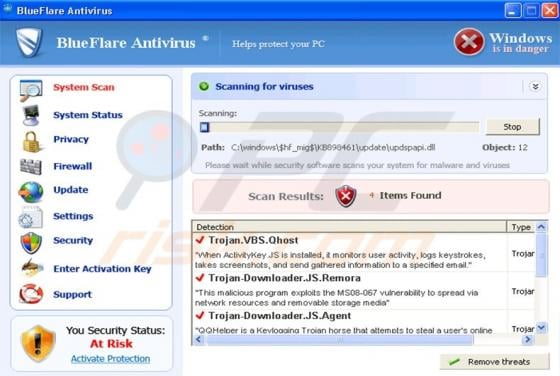 BlueFlare Antivirus