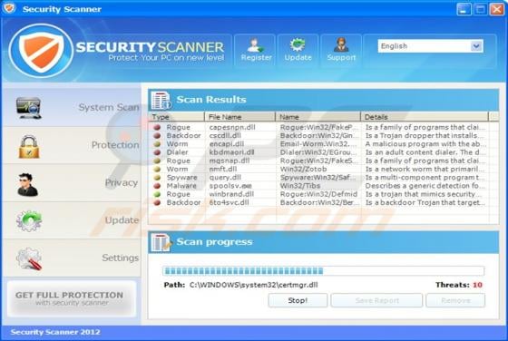 Security Scanner virus