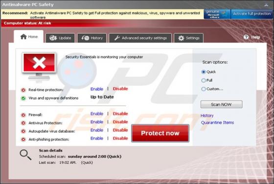 Antimalware PC Safety