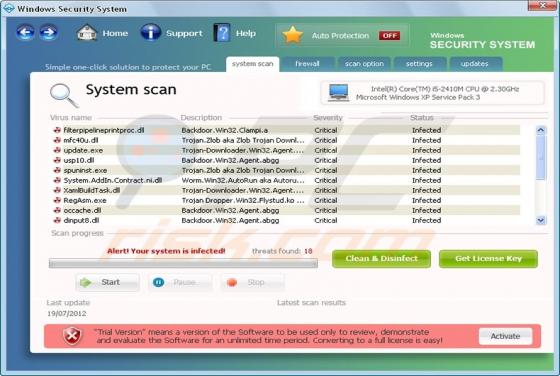 Windows Security System