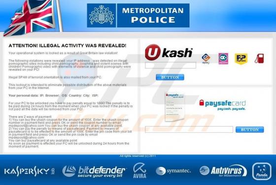 Metropolitan Police Virus