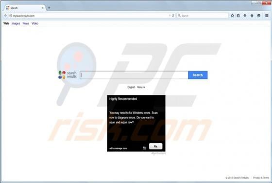 Mysearchresults.com Redirect