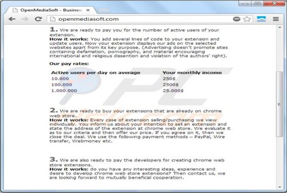 Search.openmediasoft.com Redirect