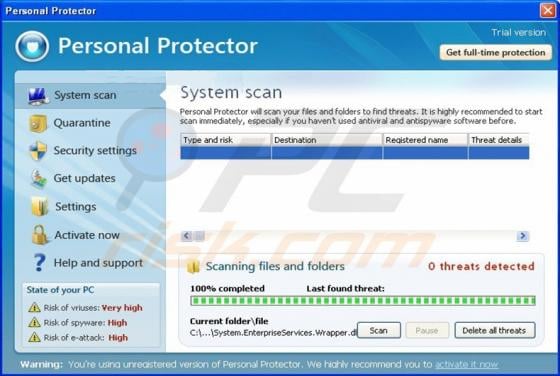 Personal Protector 2013