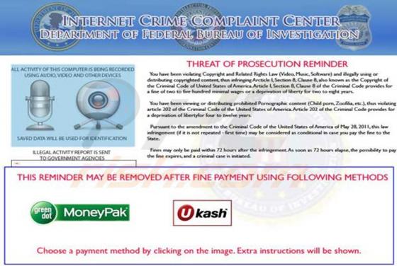 Internet Crime Complaint Center Virus